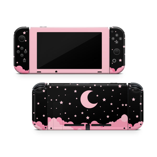Nintendo Switch Skin Decal For Console Joy-Con And Dock Head in the Cloud