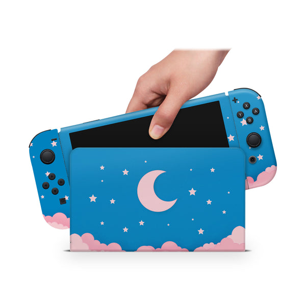 Oled Nintendo Switch Skin Decals Astronomy Wrap Vinyl