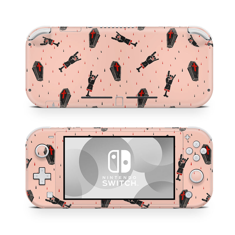Nintendo Switch Lite Skin Decal For Game Console Coffin