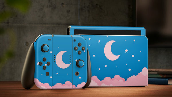 Oled Nintendo Switch Skin Decals Astronomy Wrap Vinyl