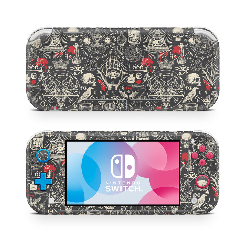 Nintendo Switch Lite Skin Decal For Console Gothicness