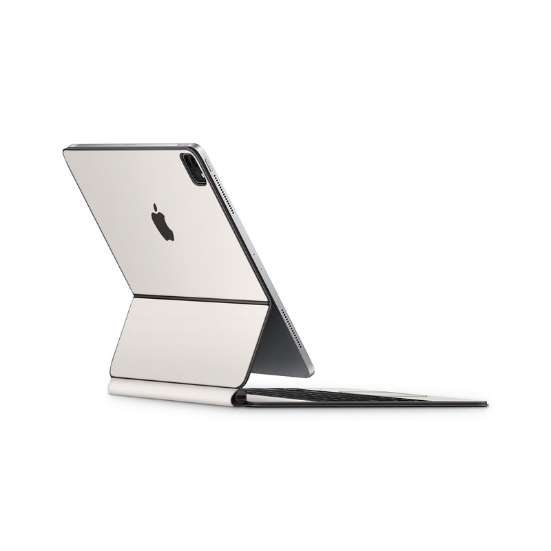Apple Magic Keyboard Skin Decals Beige Cream Wrap Vinyl