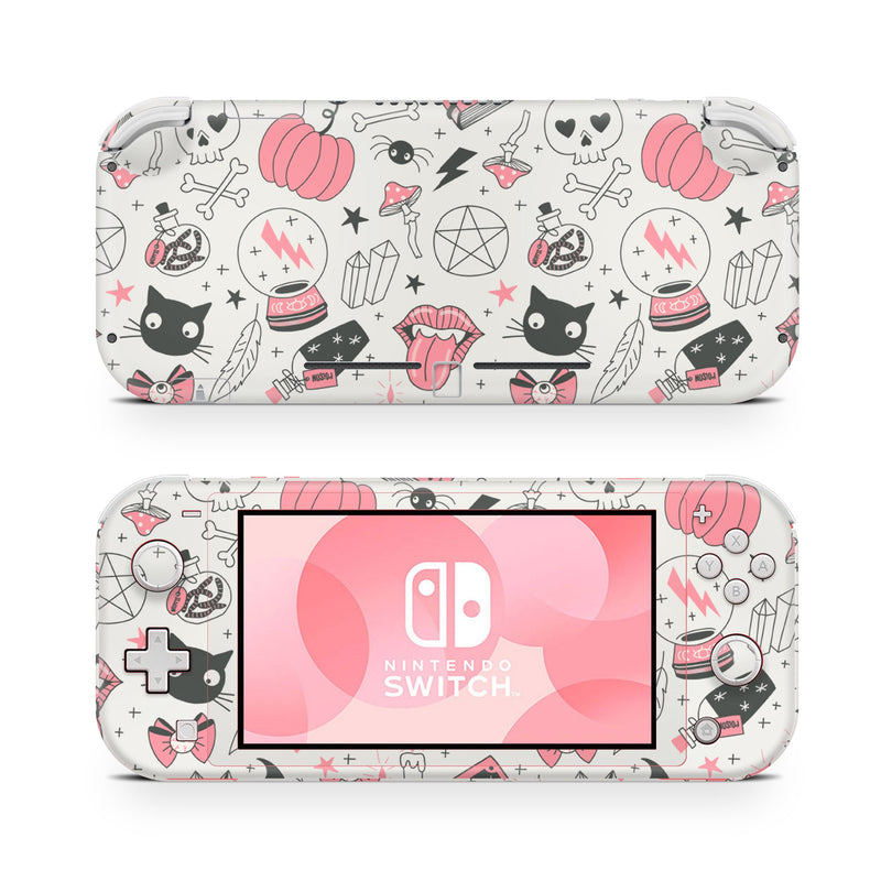 Nintendo Switch Lite Skin Decal For Console Occult