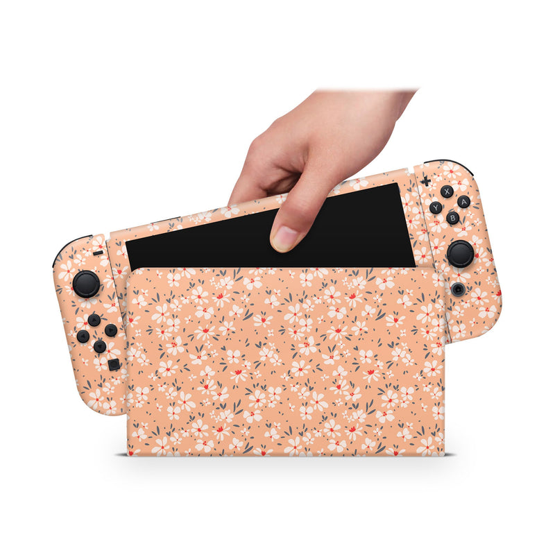 Oled Nintendo Switch Skin Decals Summertime Wrap Vinyl