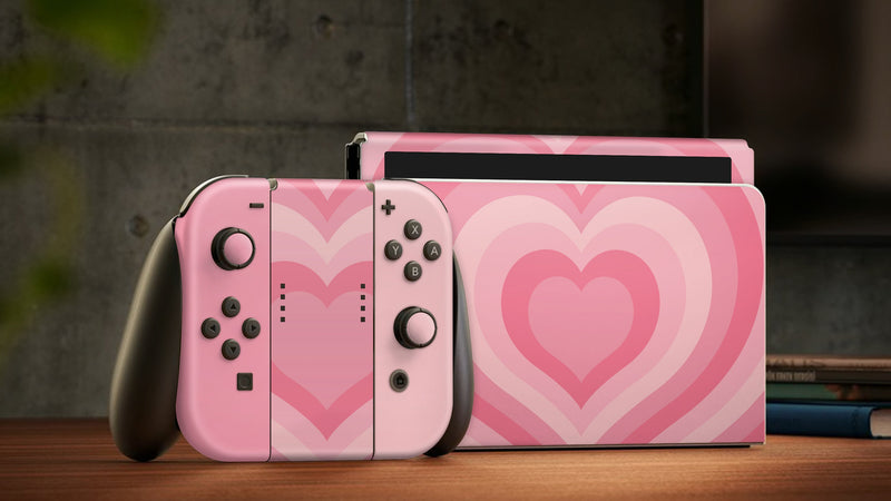 Oled Nintendo Switch Skin Decals Love you Wrap Vinyl