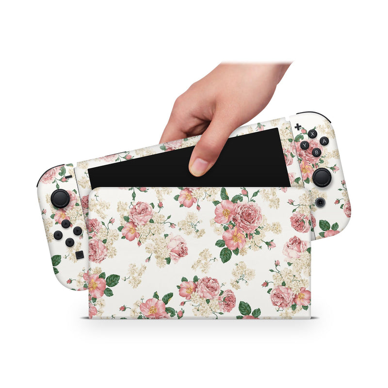 Oled Nintendo Switch Skin Decals Old Vintage Wrap Vinyl