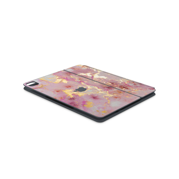 Apple Magic Keyboard Skin Decals Pink Gold Wrap Vinyl