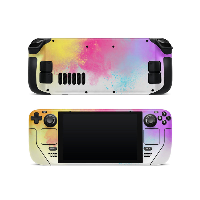 Steam Deck Valve Skins Vinyl Sticker Explosion Design Premium Skin