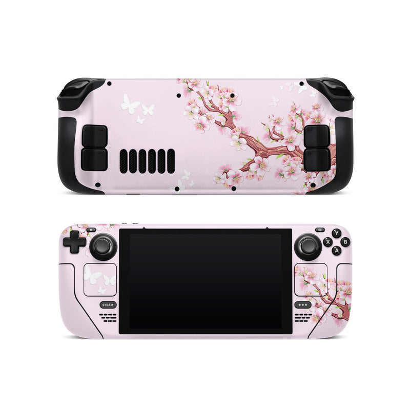 Steam Deck Valve Skins Vinyl Sticker Sakura Design Premium Skin