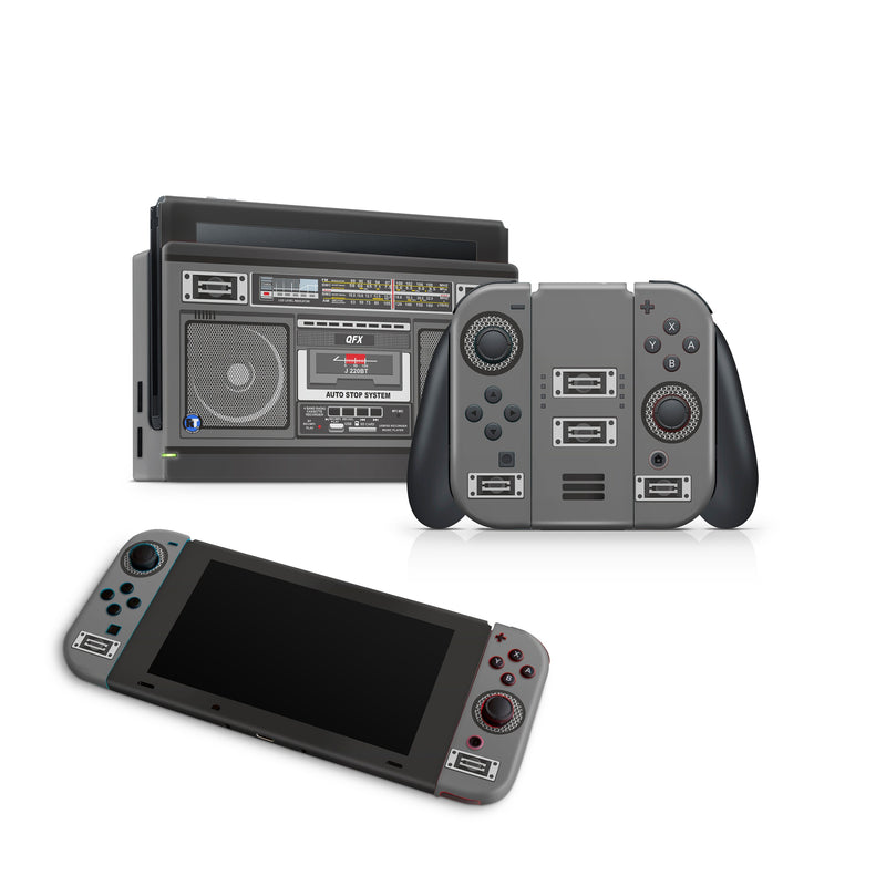 Nintendo Switch Skin Decal For Console Joy-Con And Dock Radio