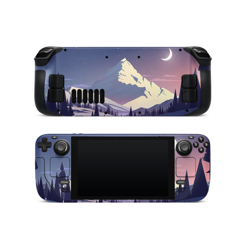 Steam Deck Valve Skins Vinyl Sticker Alpine Design Premium Skin