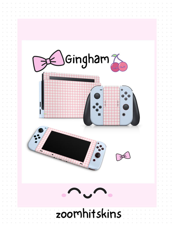 Square Nintendo Switch Skin Decal For Console Joy-Con And Dock