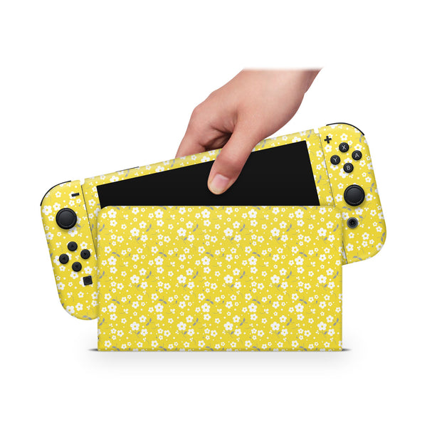 Oled Nintendo Switch Skin Decals Marguerite Wrap Vinyl