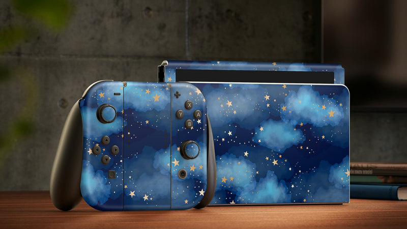 Oled Nintendo Switch Skin Decals Reverie Wrap Vinyl
