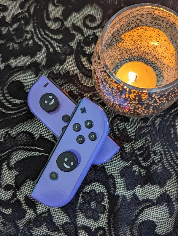 Oled Nintendo Switch Skin Decals Moon black Wrap Vinyl