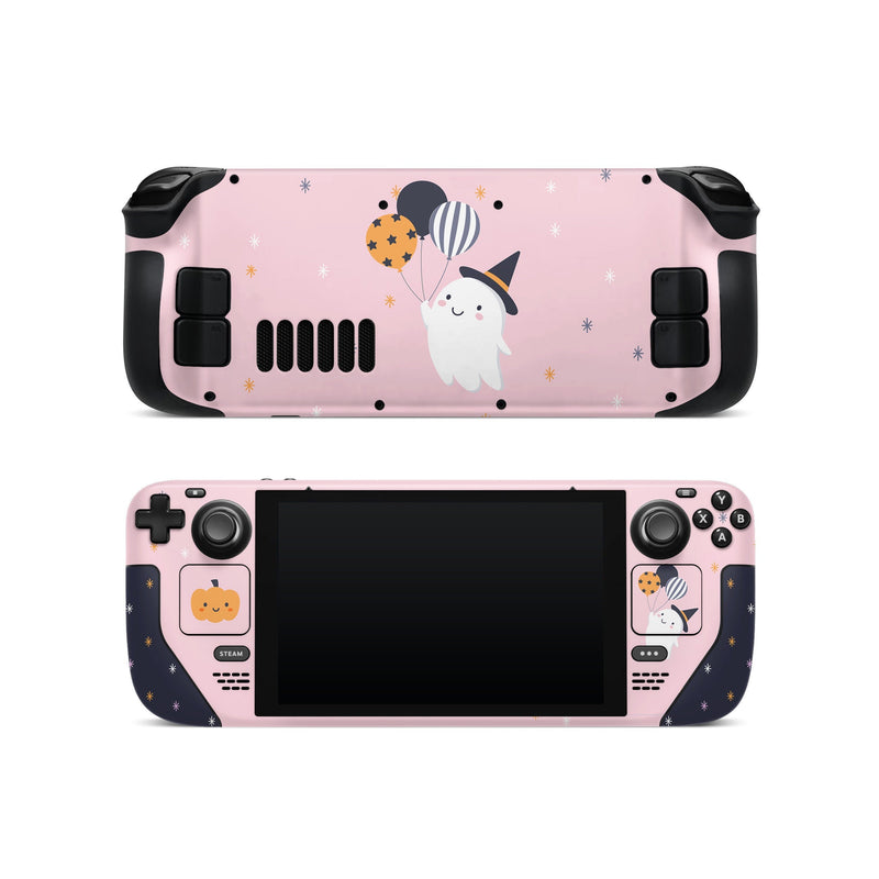 Steam Deck Valve Skins Vinyl Sticker Ghost Design Premium Skin