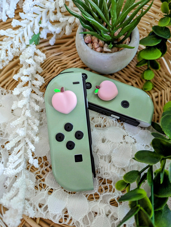 Oled Nintendo Switch Skin Decals Celadon Wrap Vinyl