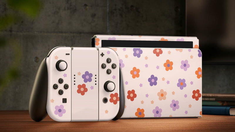 Oled Nintendo Switch Skin Decals Just love Wrap Vinyl