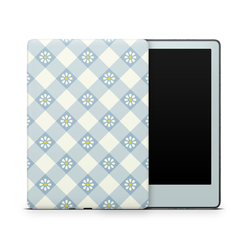 Blue Delicate Amazon Kindle Decals Skins