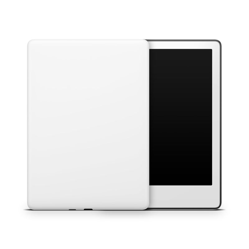 White Plain Amazon Kindle Decals Skins
