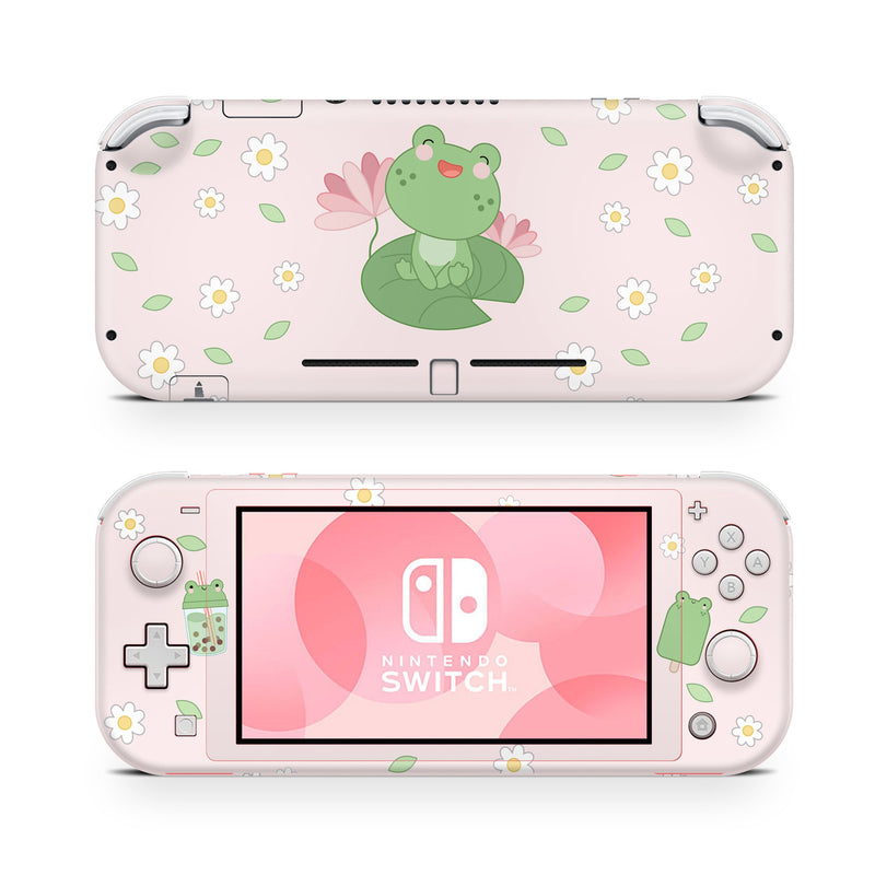 Nintendo Switch Lite Skin Decal For Game Console Frog