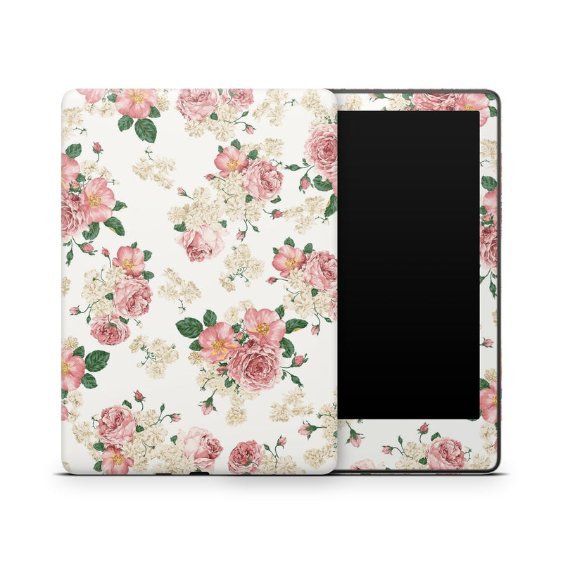Old Flowers Amazon Kindle Decals Skins