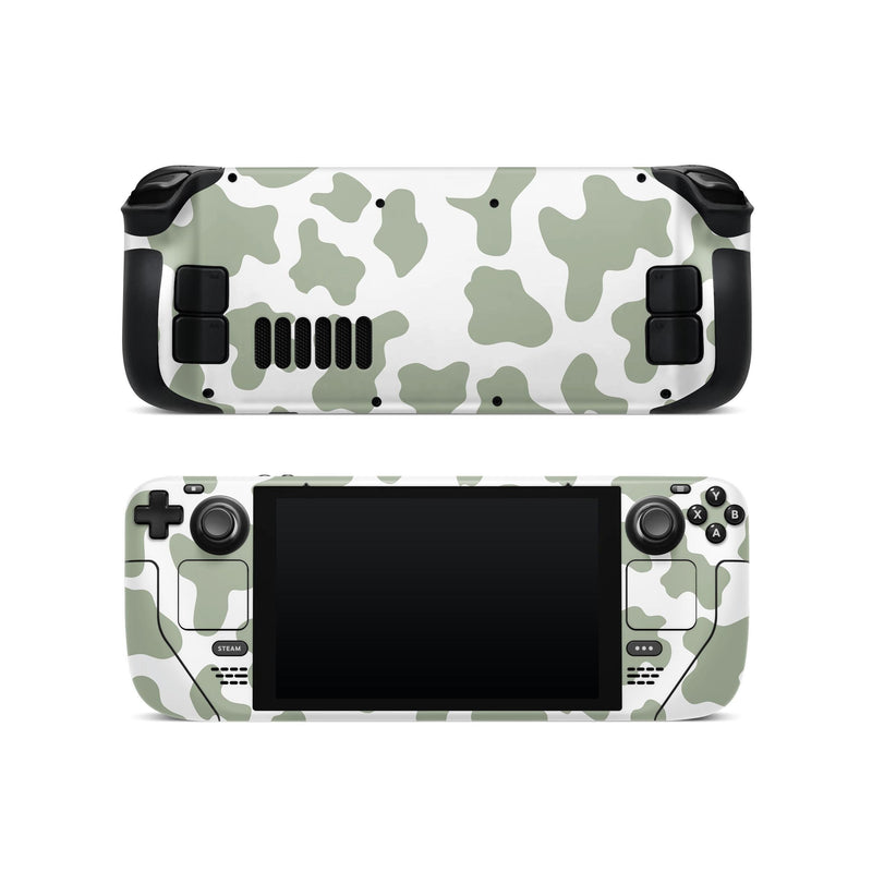 Steam Deck Valve Skins Vinyl Sticker Celadon cow Design Premium Skin