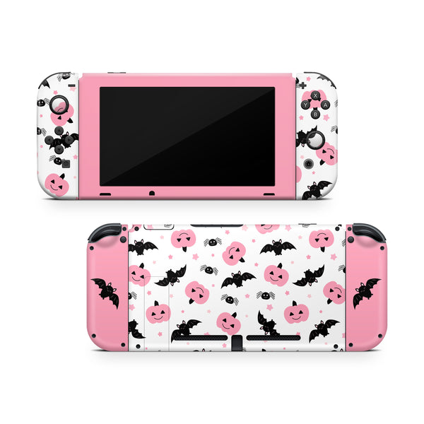 Nintendo Switch Skin Decal Sticker Design Set Ghostly