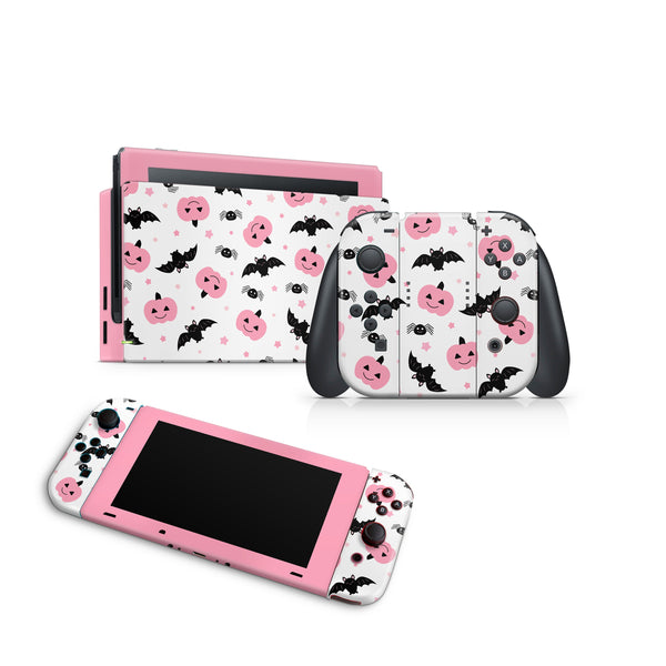 Nintendo Switch Skin Decal Sticker Design Set Ghostly
