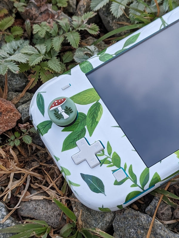 Nintendo Switch Lite Skin Decal For Game Console Leaves