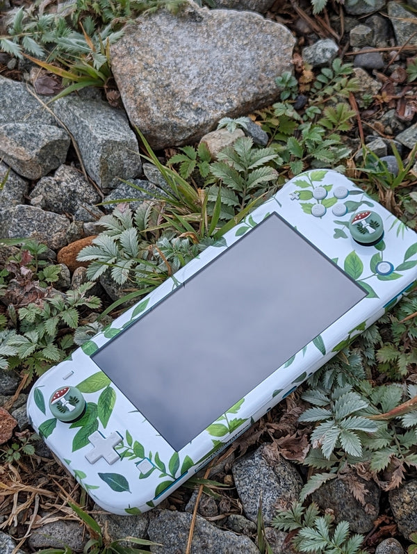 Nintendo Switch Lite Skin Decal For Game Console Leaves