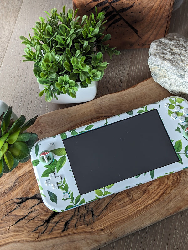 Nintendo Switch Lite Skin Decal For Game Console Leaves