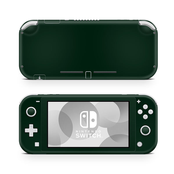 Nintendo Switch Lite Skin Decal For Game Console Dark Green