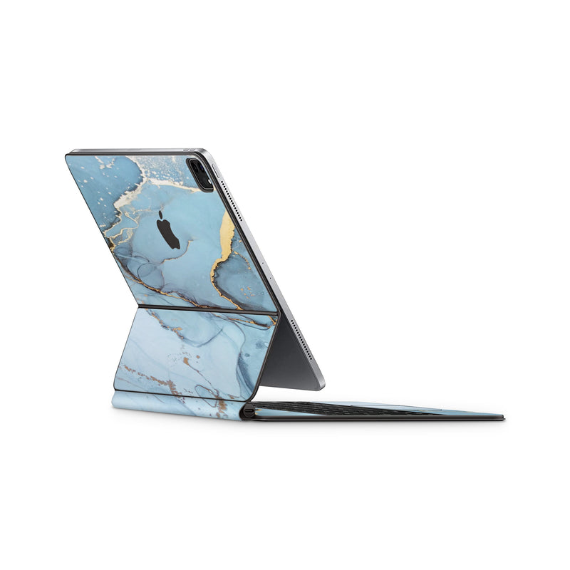 Apple Magic Keyboard Skin Decals Blue Effect Wrap Vinyl