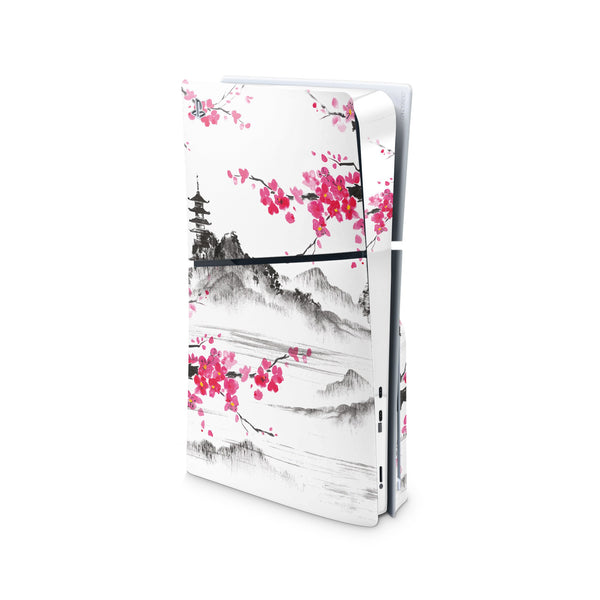 Temple Decal For PS5 Slim Playstation 5 Console And Controller , Full Wrap Vinyl For PS5 Slim