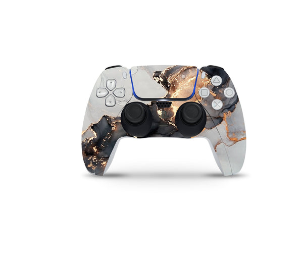 Marble Decal For PS5 Slim Playstation 5 Console And Controller , Full Wrap Vinyl For PS5 Slim
