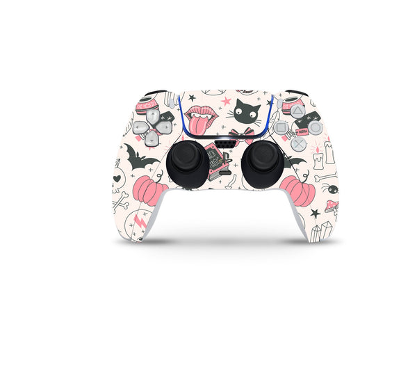 Magic Pinky Decal For PS5 Slim Playstation 5 Console And Controller , Full Wrap Vinyl For PS5 Slim