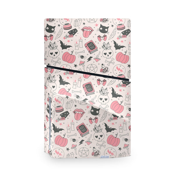 Magic Pinky Decal For PS5 Slim Playstation 5 Console And Controller , Full Wrap Vinyl For PS5 Slim