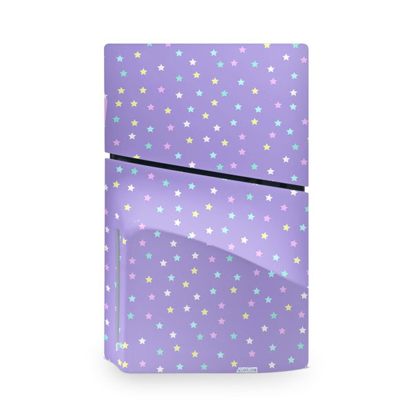 Starry Decal For PS5 Slim Playstation 5 Console And Controller , Full Wrap Vinyl For PS5 Slim