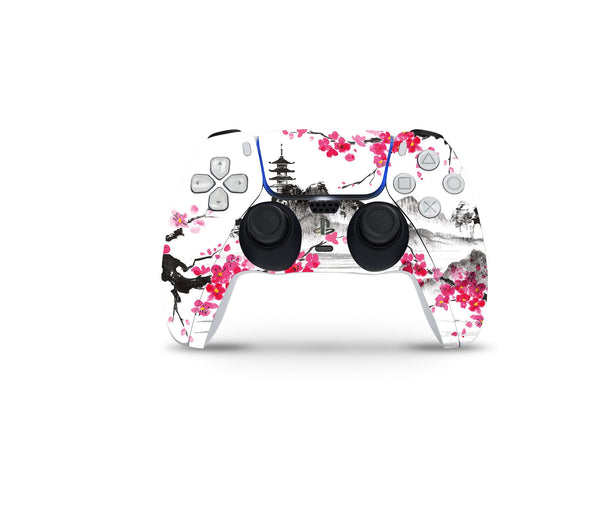Temple Decal For PS5 Slim Playstation 5 Console And Controller , Full Wrap Vinyl For PS5 Slim