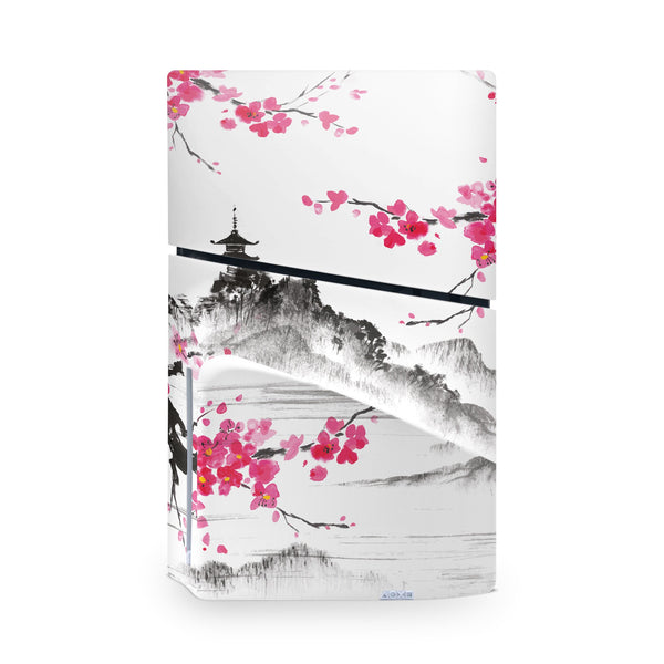 Temple Decal For PS5 Slim Playstation 5 Console And Controller , Full Wrap Vinyl For PS5 Slim