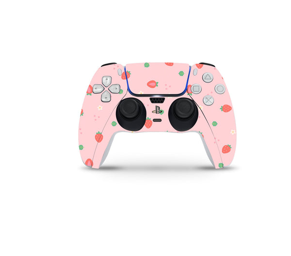 Little Berries Decal For PS5 Slim Playstation 5 Console And Controller , Full Wrap Vinyl For PS5 Slim