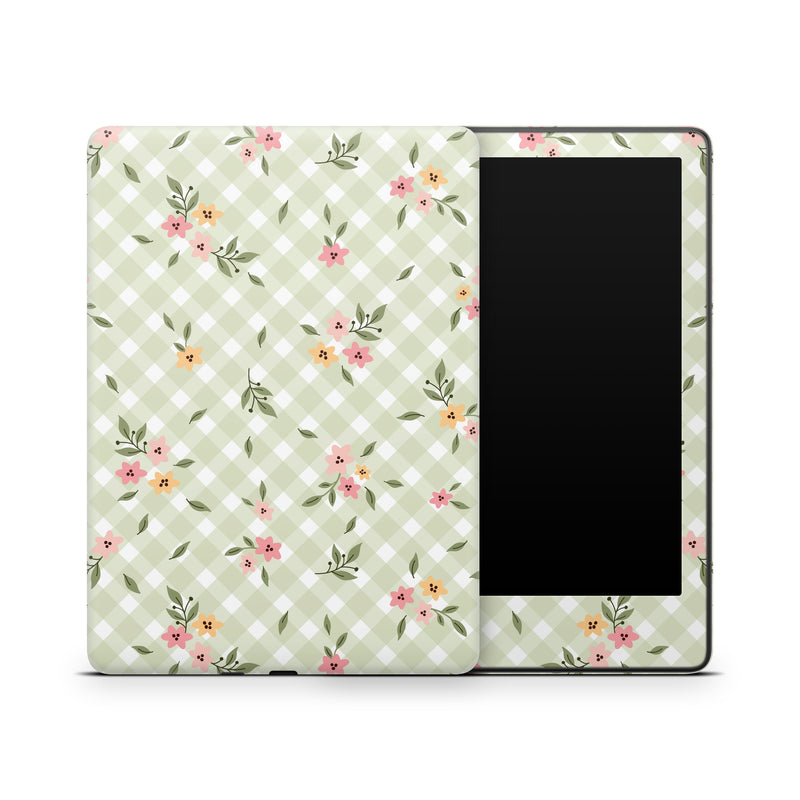 Floral Kindle Decal: 3M Vinyl Skin