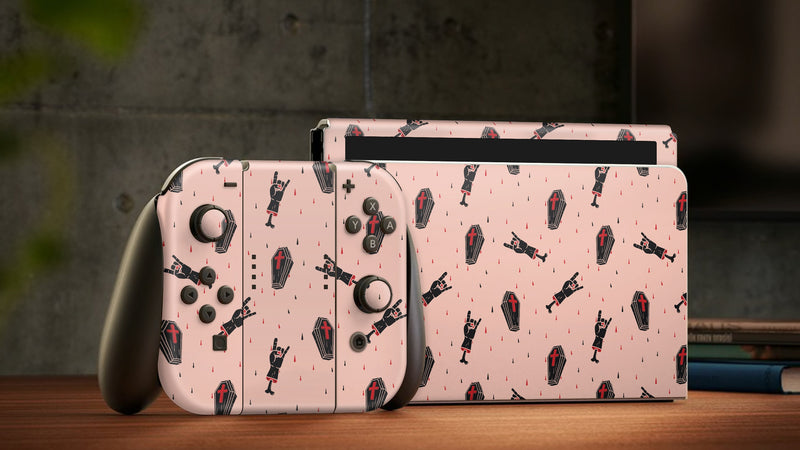 Oled Nintendo Switch Skin Decals Desire Wrap Vinyl