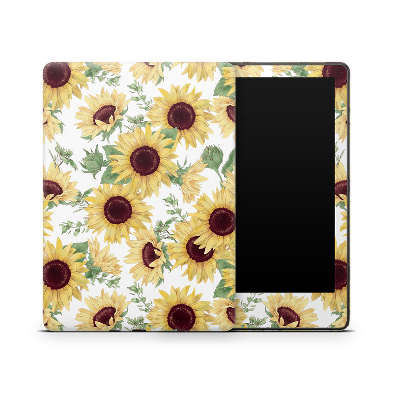 Sunflower Amazon Kindle Decals Skins