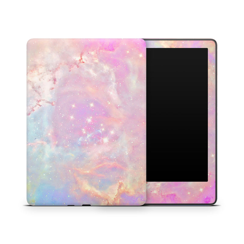 Pink Galaxy Amazon Kindle Decals Skins