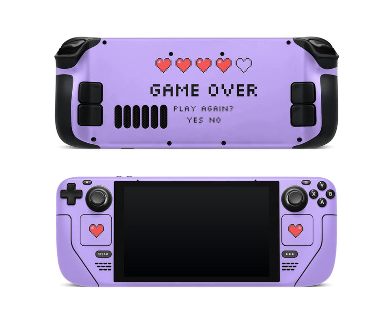 Steam Deck Valve Skins Vinyl Sticker Gaming Design Premium Skin
