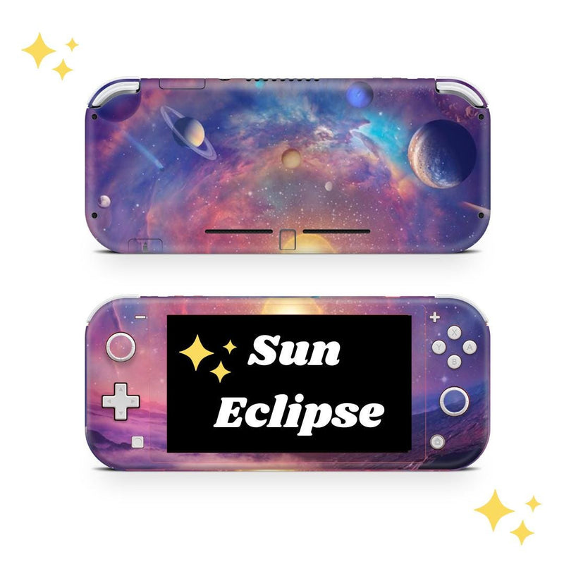 Nintendo Switch Lite Skin Decal For Game Console Sun Eclipse