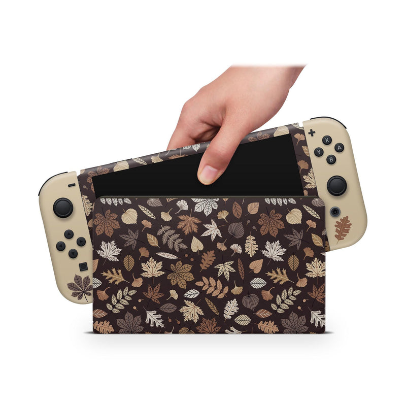 Oled Nintendo Switch Skin Decals Erable Full Wrap Vinyl