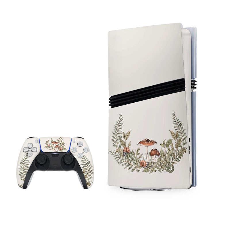 Forest For PS5 Pro Playstation 5 Console And Controller , Full Wrap Vinyl For PS5 Pro